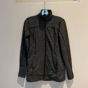 Old Navy charcoal size small gray Women’s long sleeve zip up